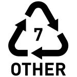 Symbool voor het recyclen van overige verpakkingen
